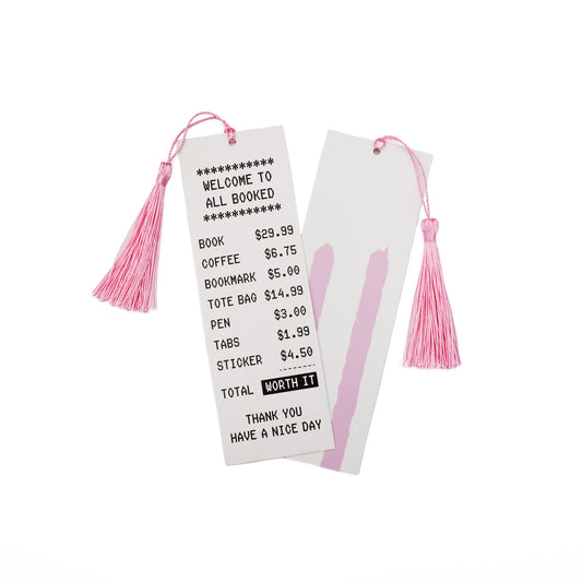 All Booked Receipt Bookmark