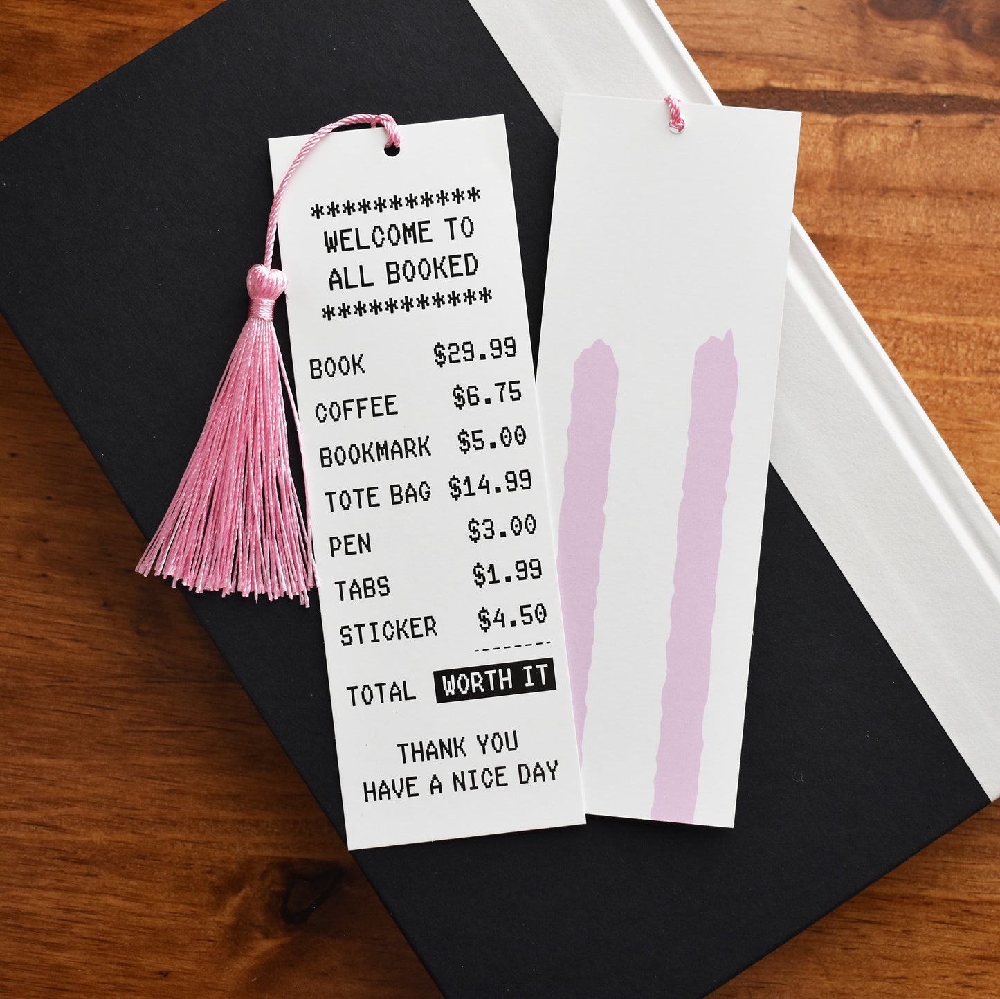All Booked Receipt Bookmark