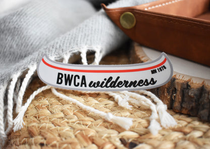 BWCA Canoe Sticker