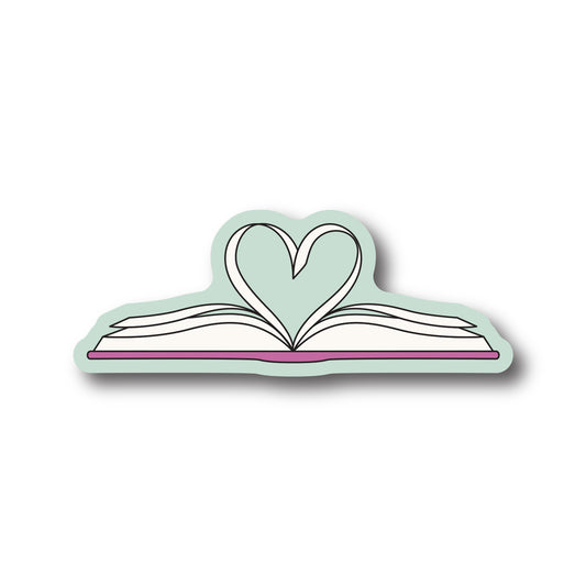 Book Love Sticker