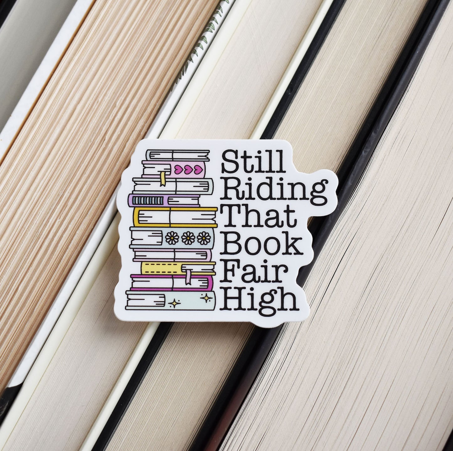 Book Fair High Sticker