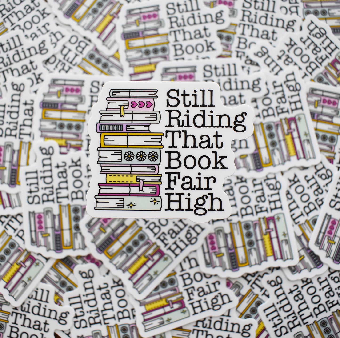 Book Fair High Sticker
