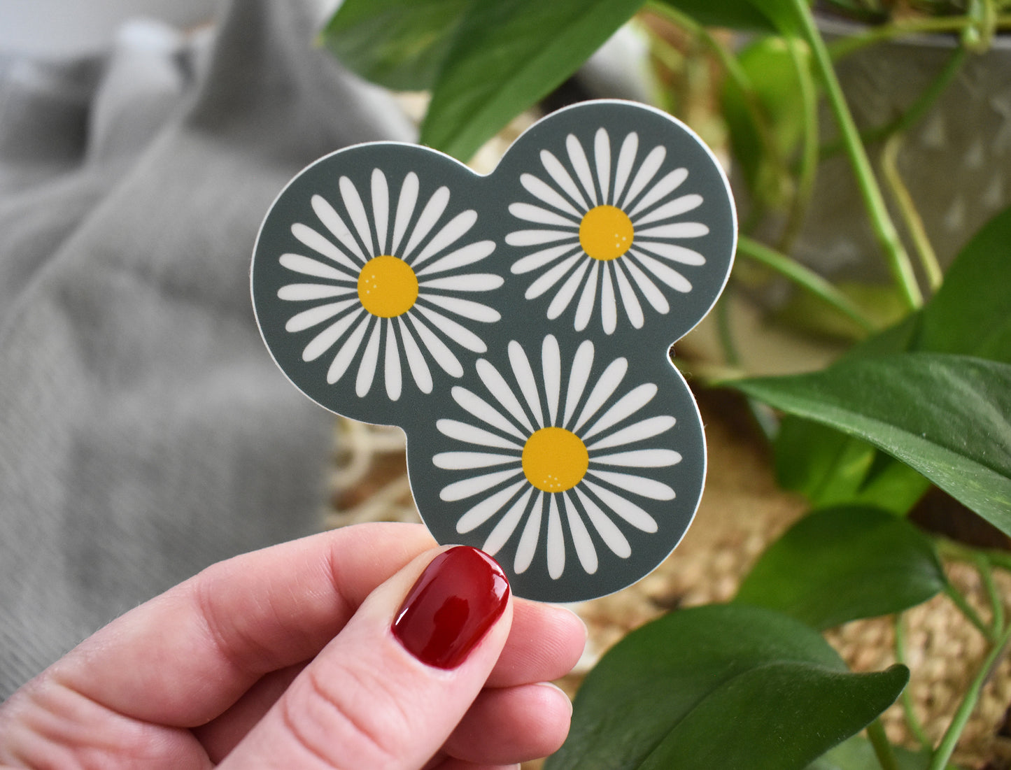 Daisy Trio Sticker