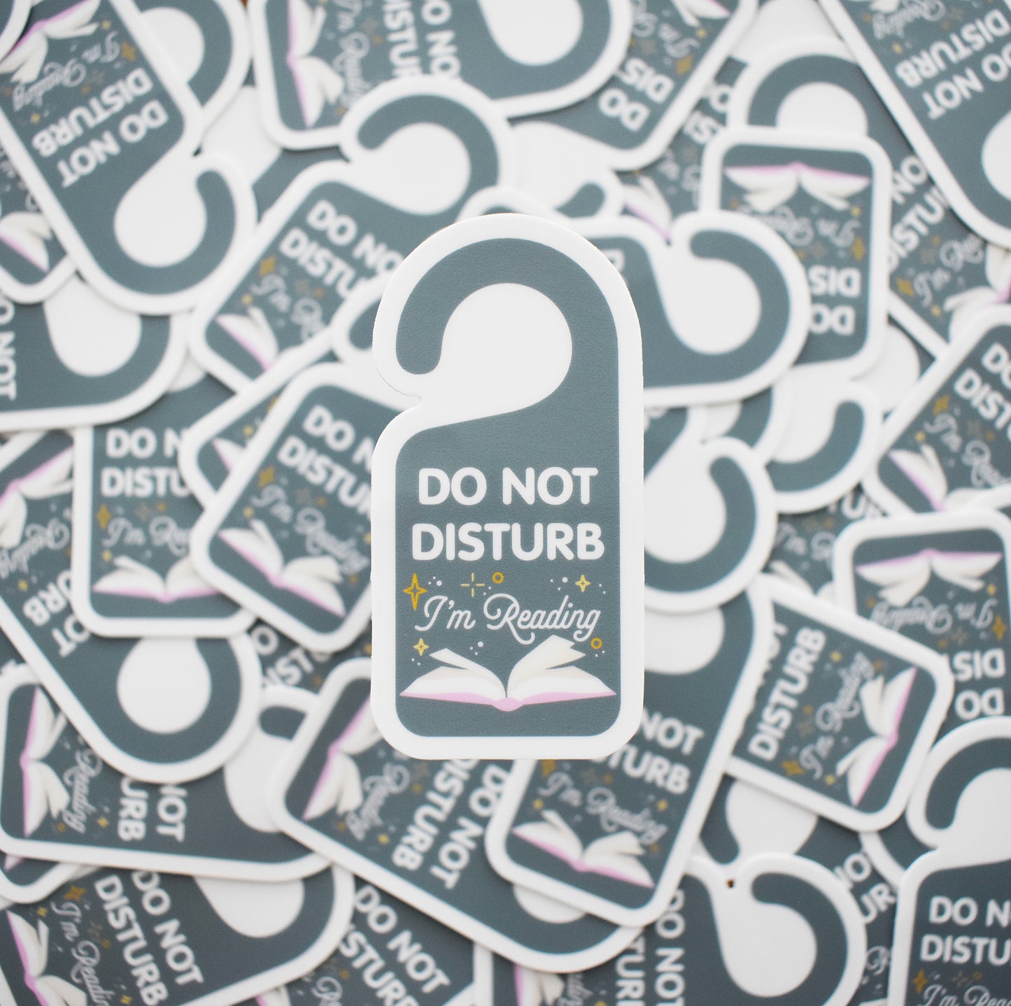 Do Not Disturb Reading Sticker