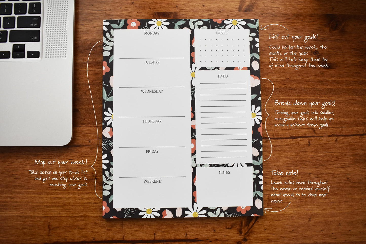 Floral Notepad