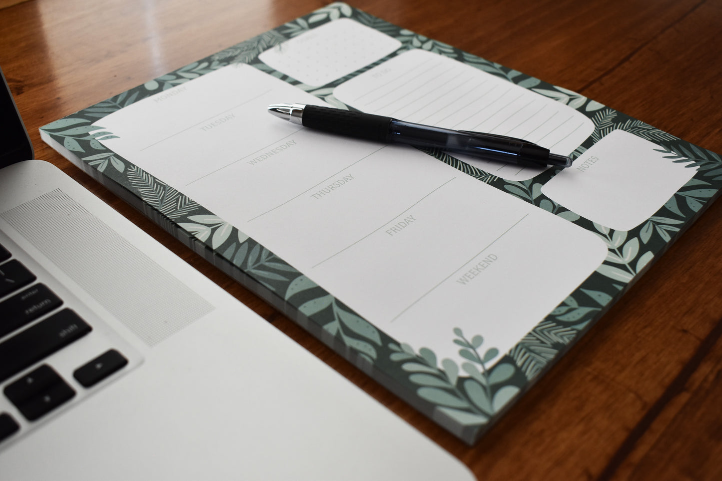 Forest Calendar Notepad