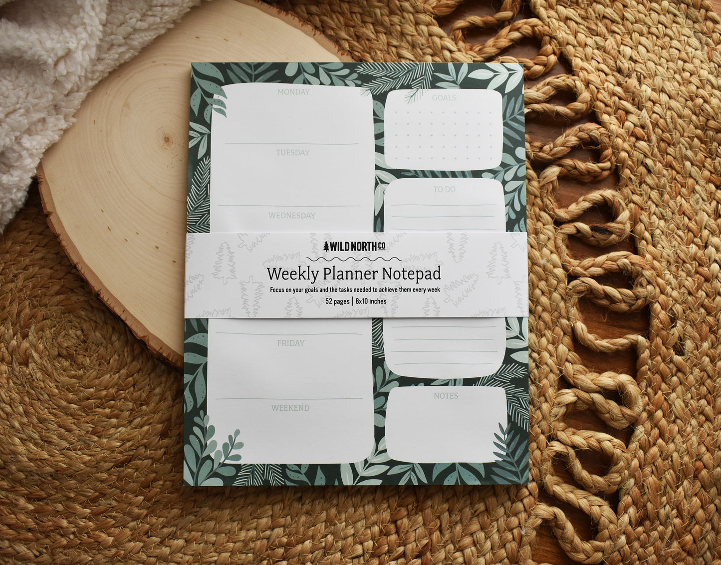Forest Calendar Notepad