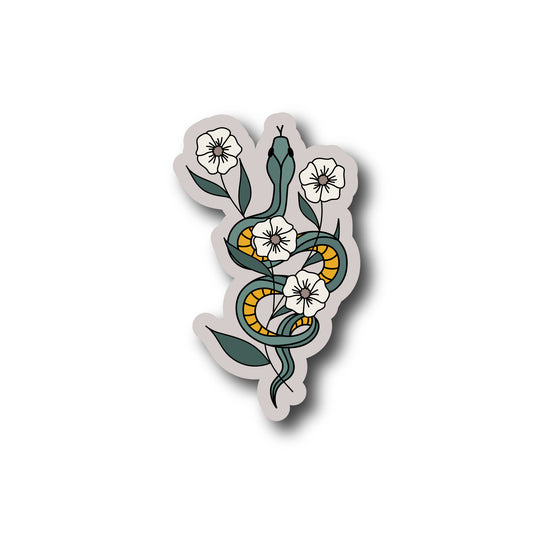 Garter Snake Sticker