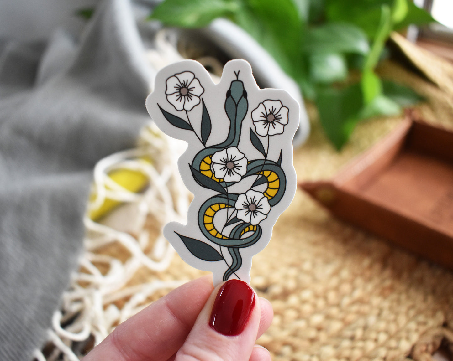 Garter Snake Sticker