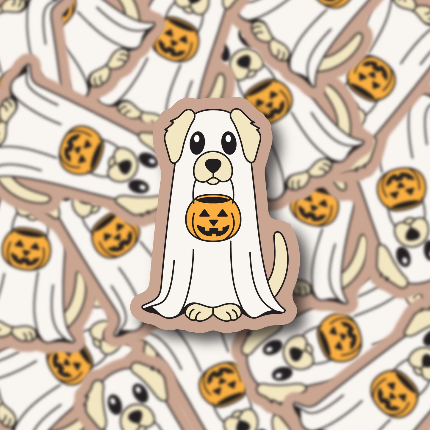 Ghost Dog Sticker