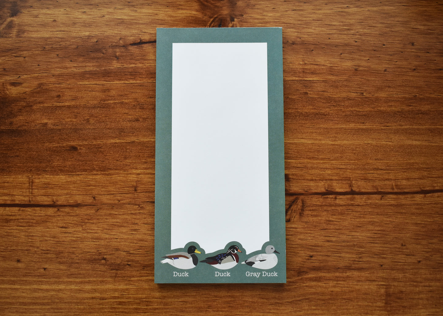 Gray Duck Notepad