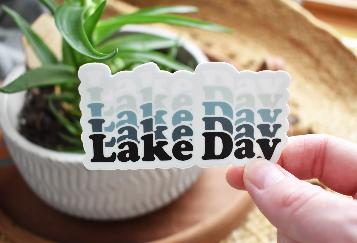Lake Day Sticker