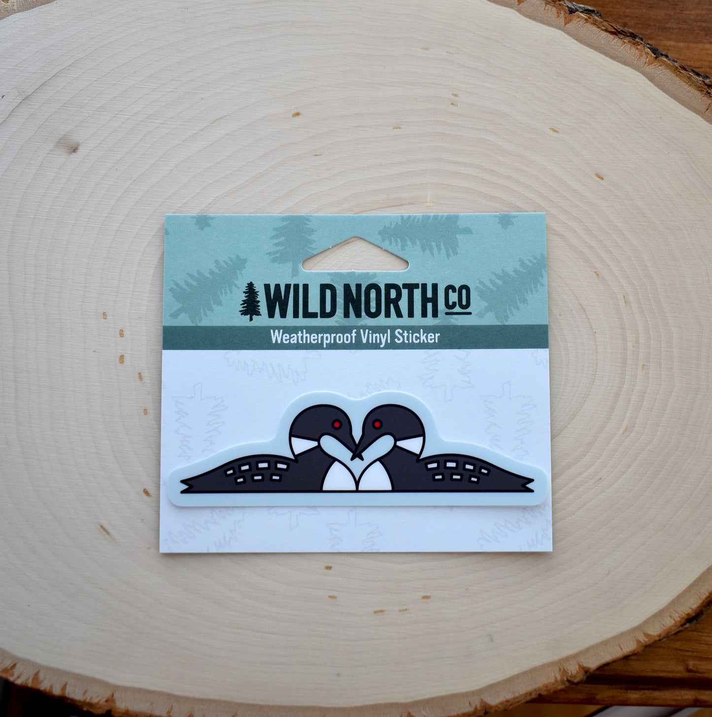 Loon Love Sticker