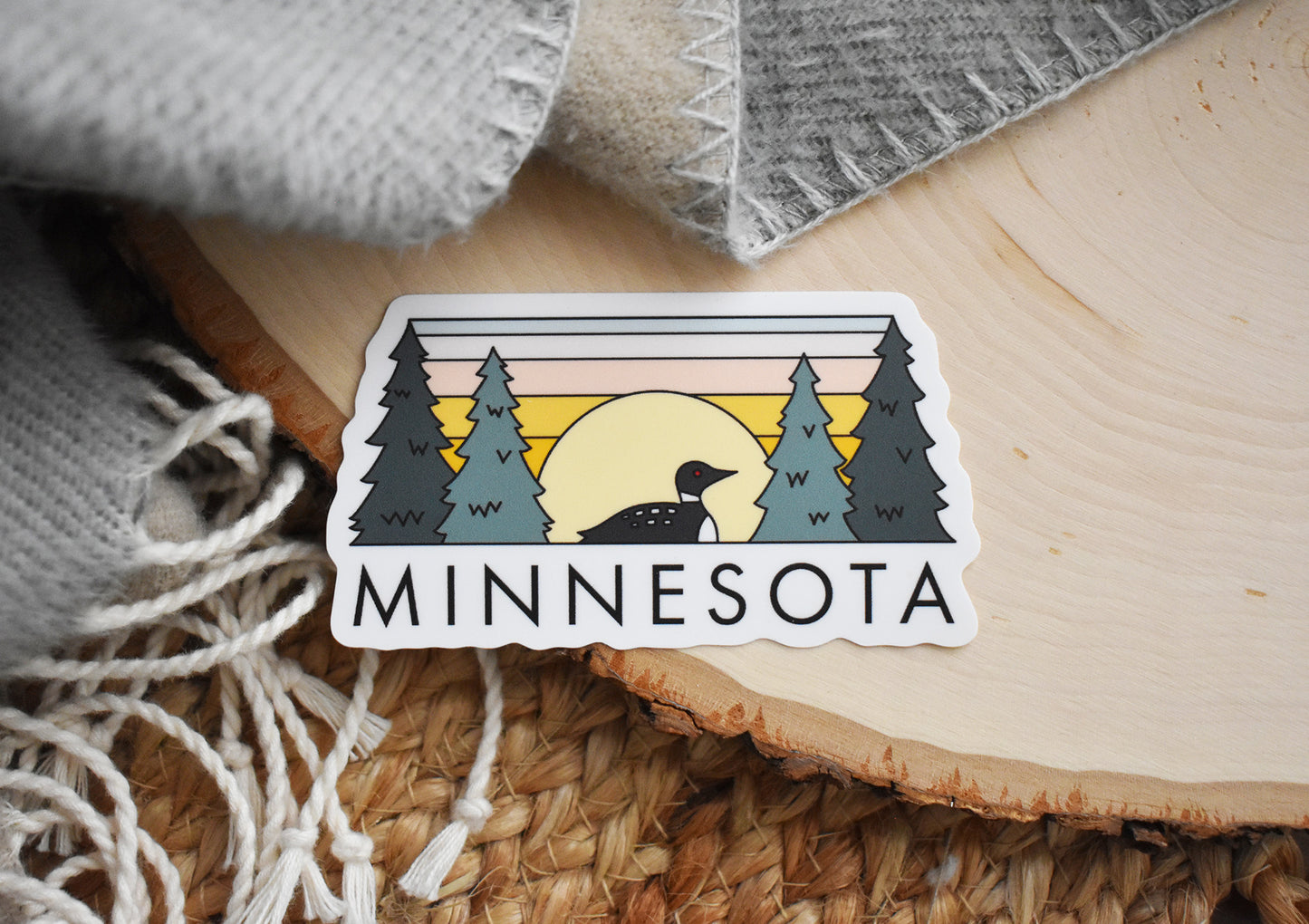 Minnesota Sunrise Sticker