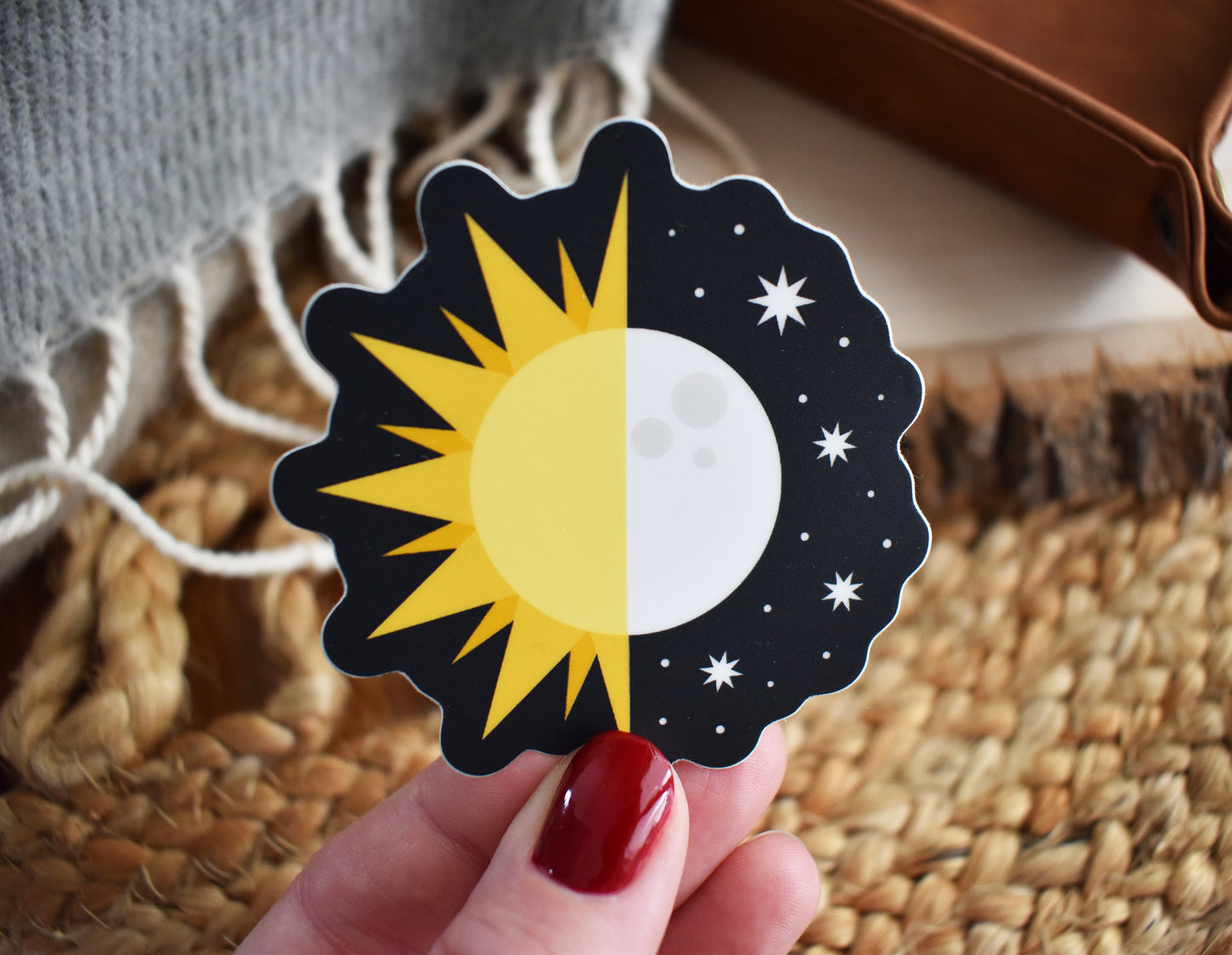 Night And Day Sticker