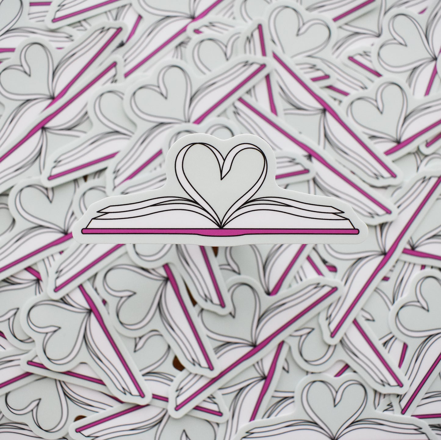 Book Love Sticker