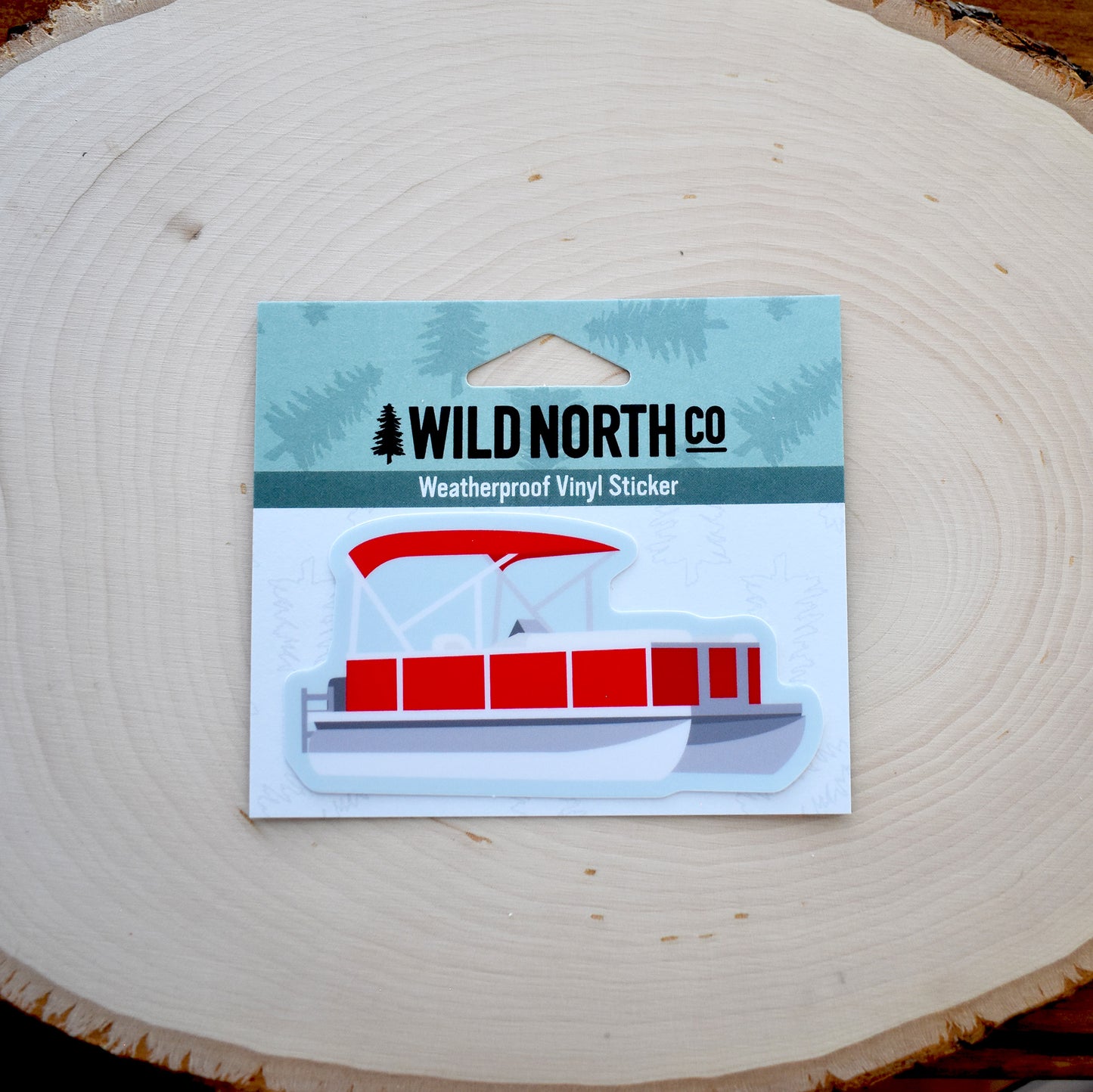 Pontoon Sticker