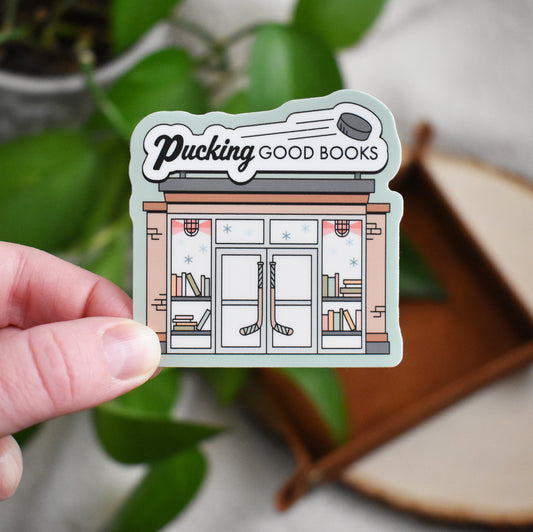 Pucking Good Books Sticker