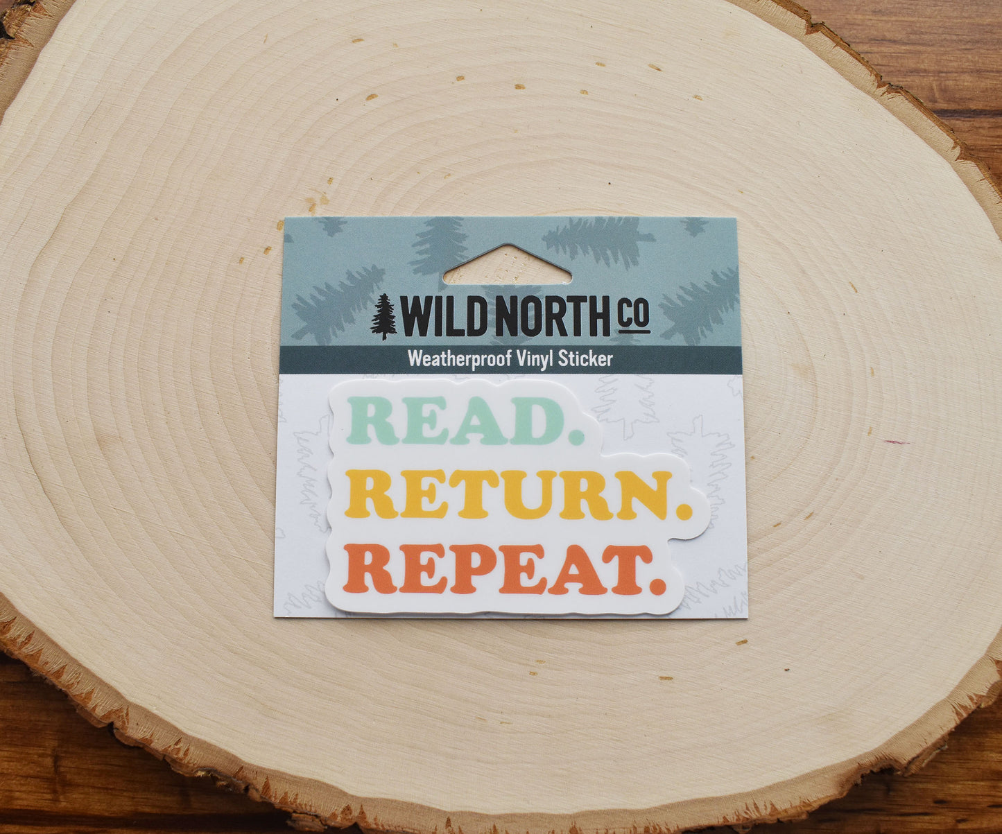 Read Return Repeat Sticker