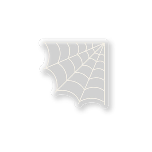 Spiderweb Sticker Clear
