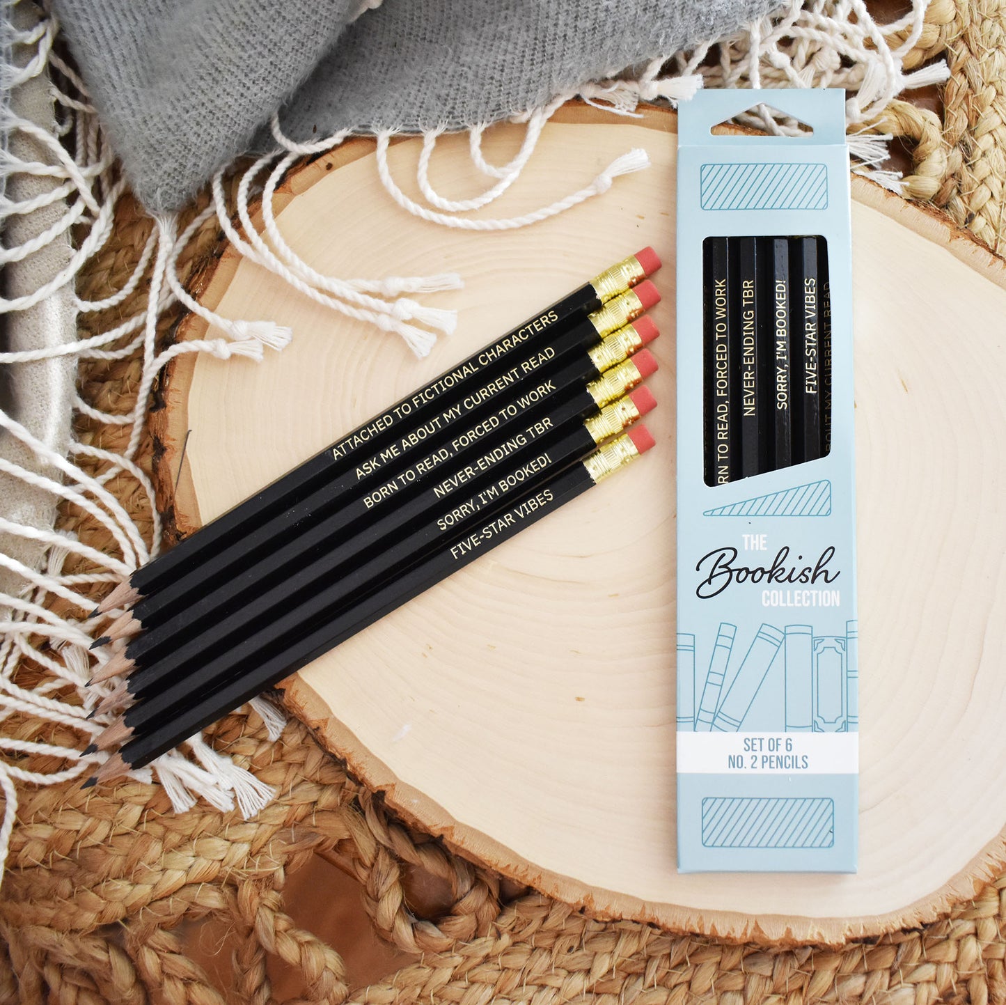 The Bookish Collection Pencil Set