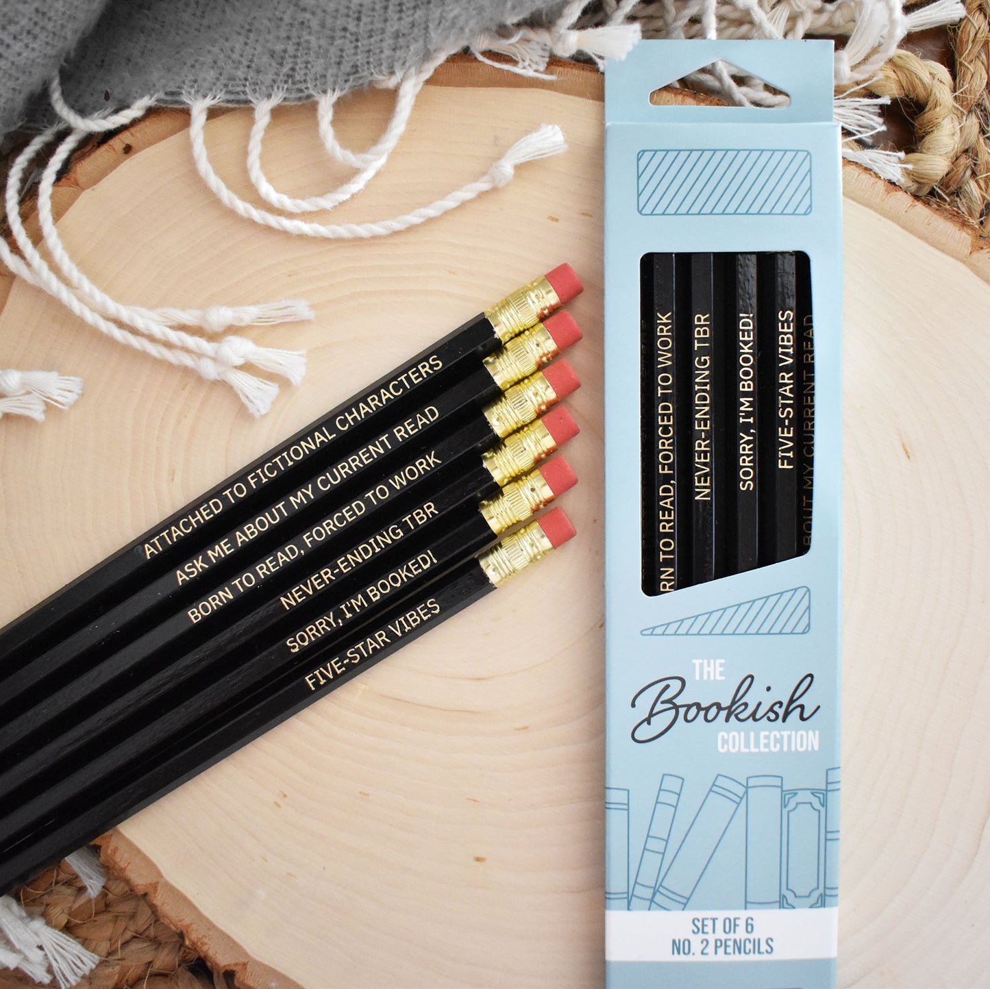 The Bookish Collection Pencil Set