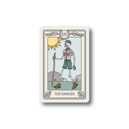 The Ranger Tarot Card Sticker