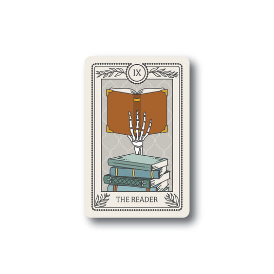 The Reader Tarot Card Sticker