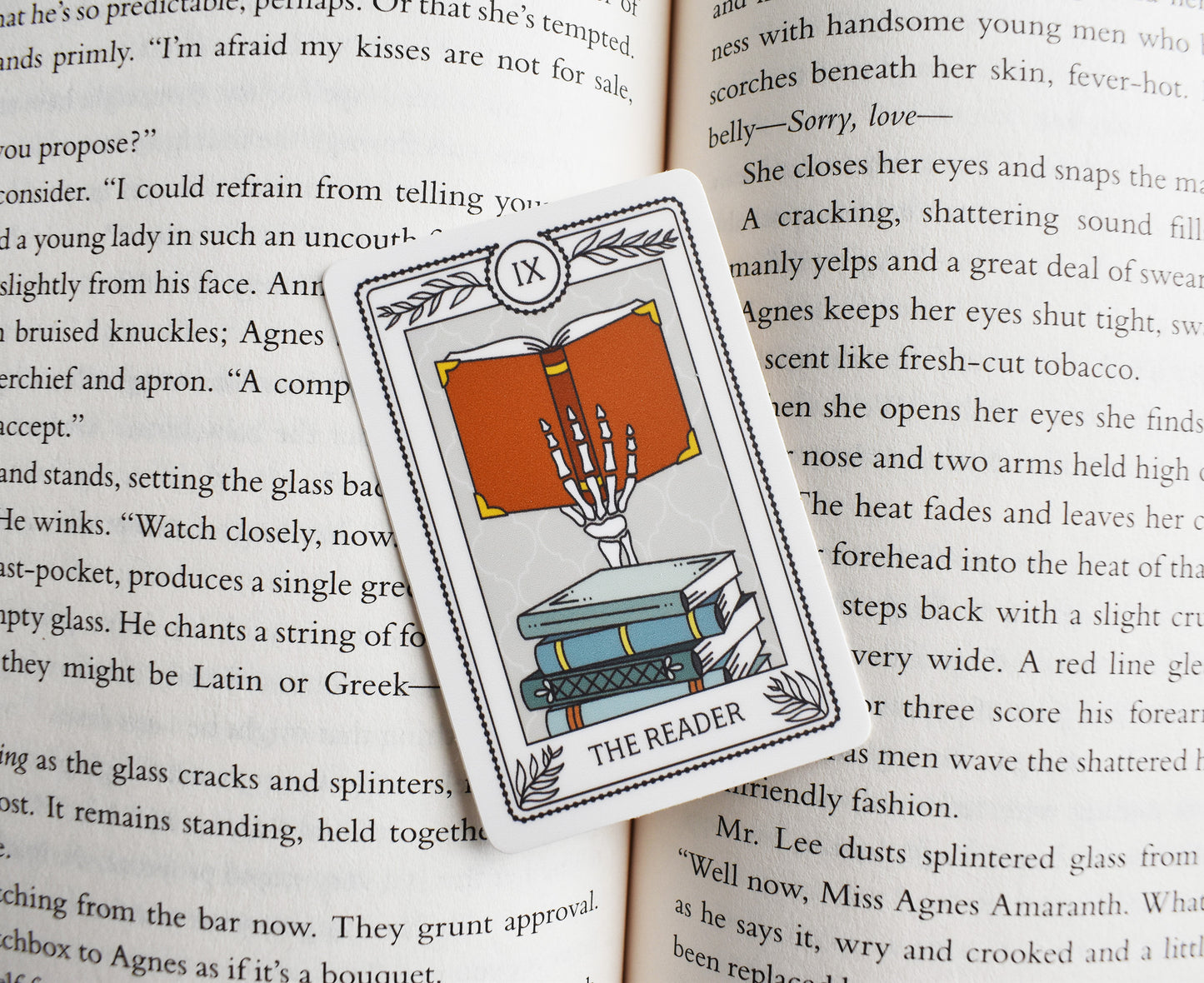 The Reader Tarot Card Sticker