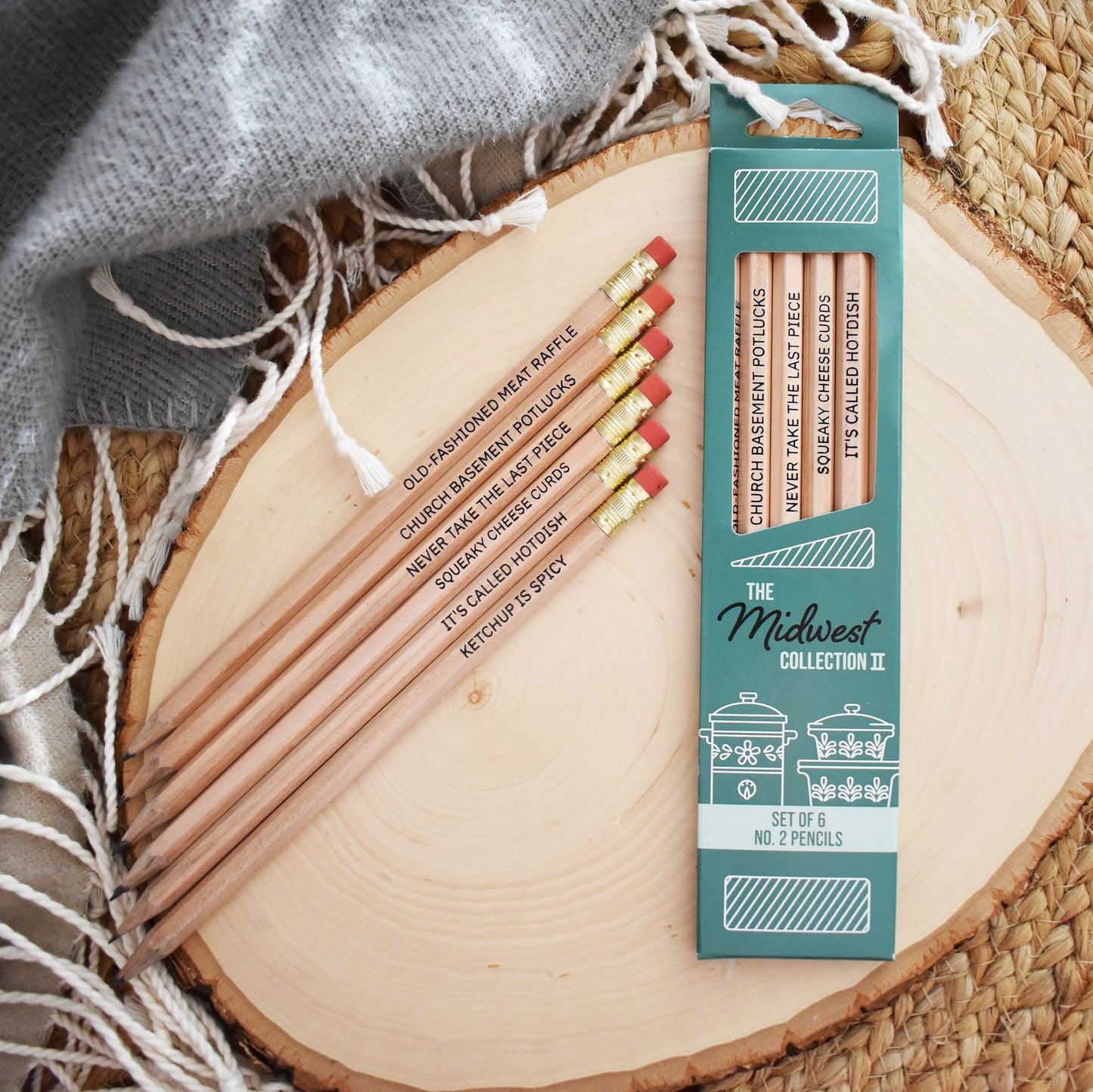 The Midwest Collection 2 Pencil Set