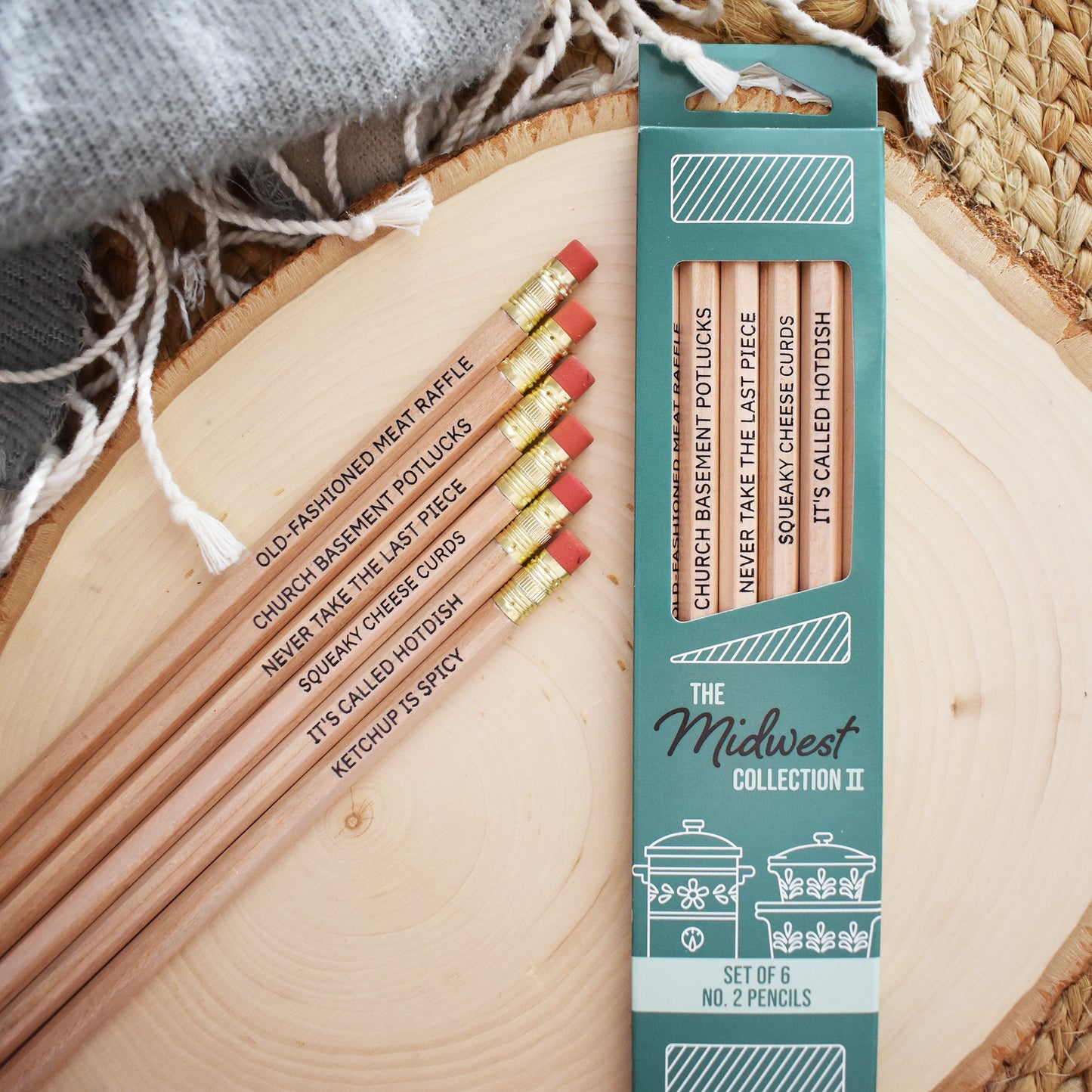The Midwest Collection 2 Pencil Set