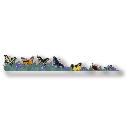 Butterfly Garden Sticker Wrap