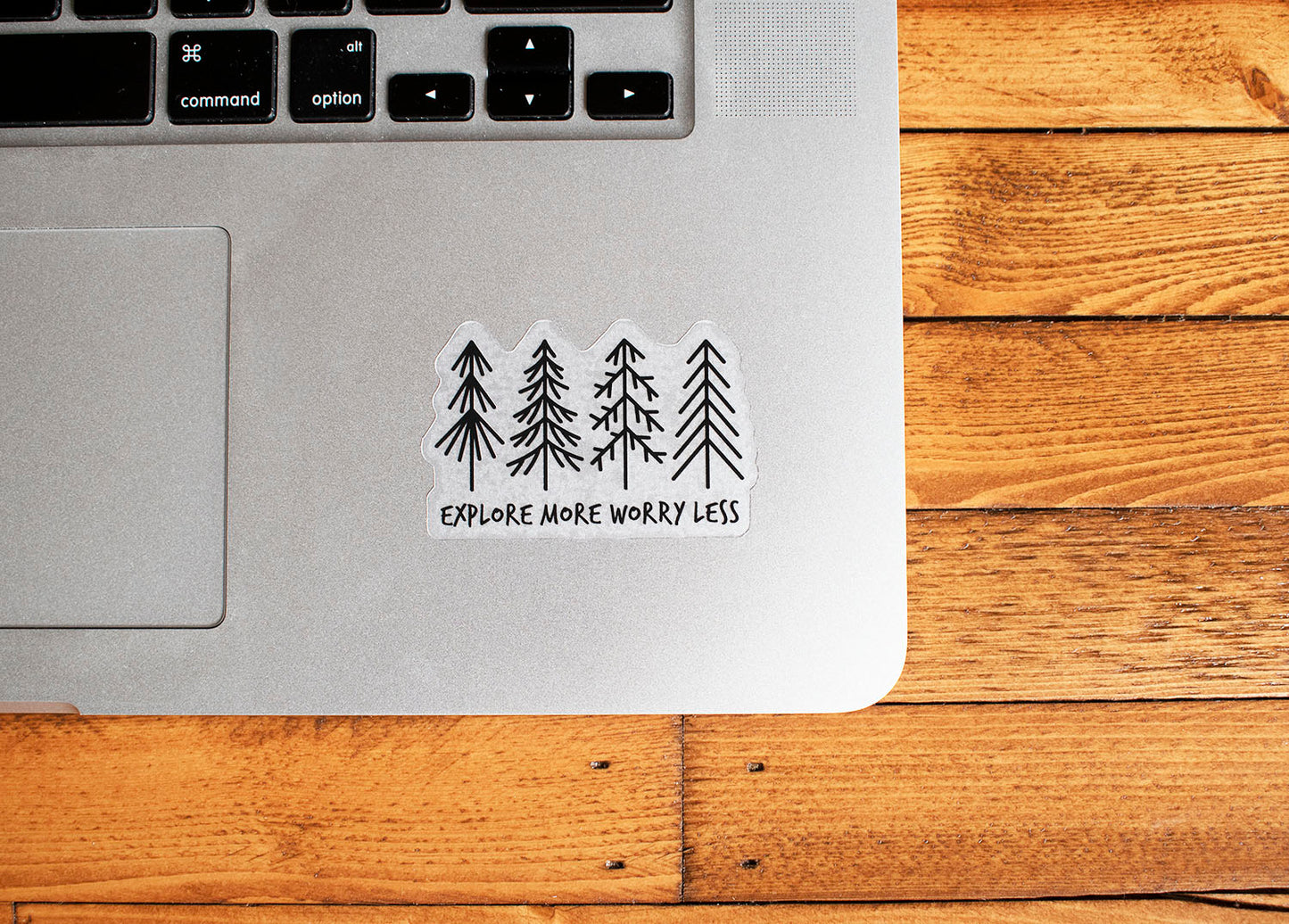Explore More Worry Less Sticker