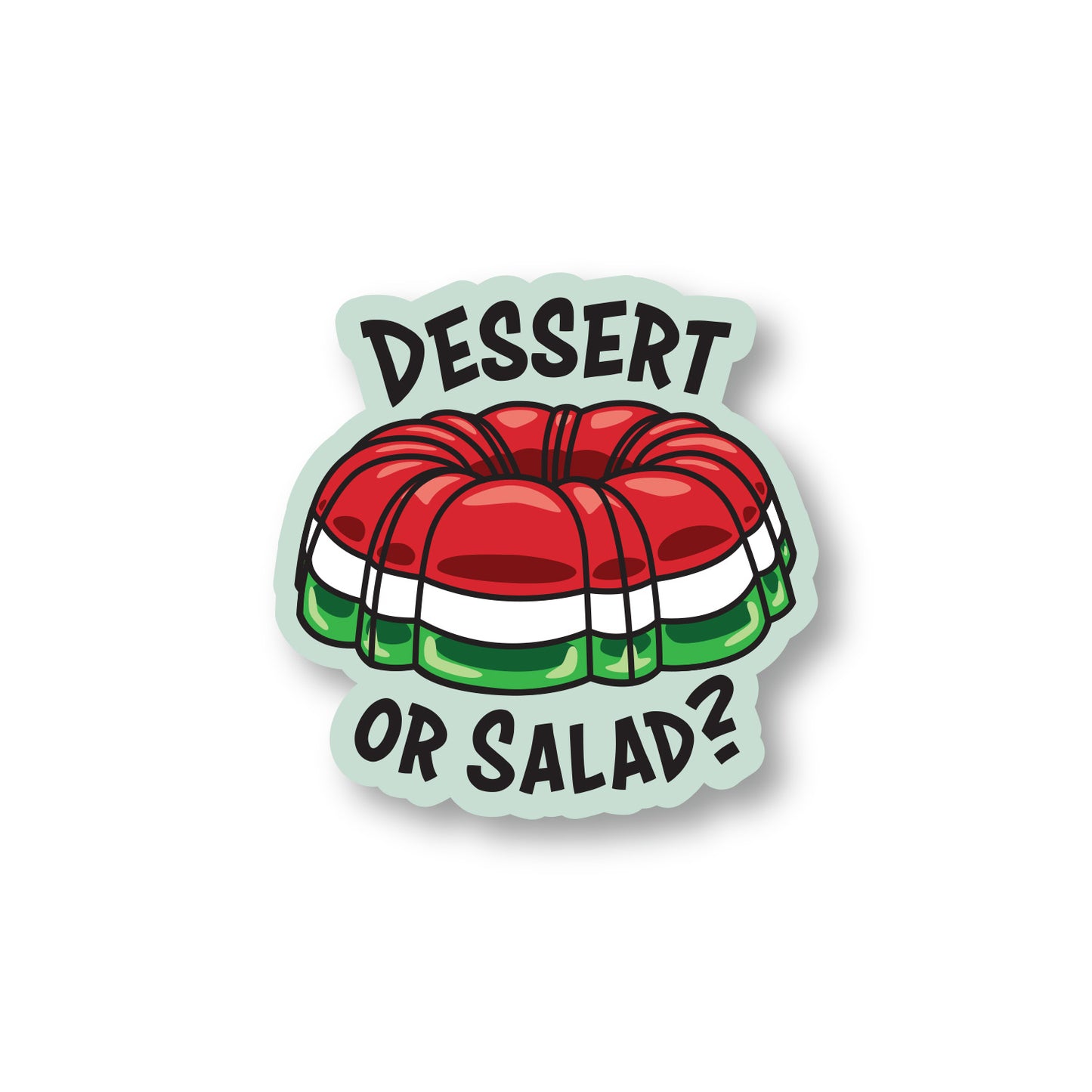 Jello Mold Sticker