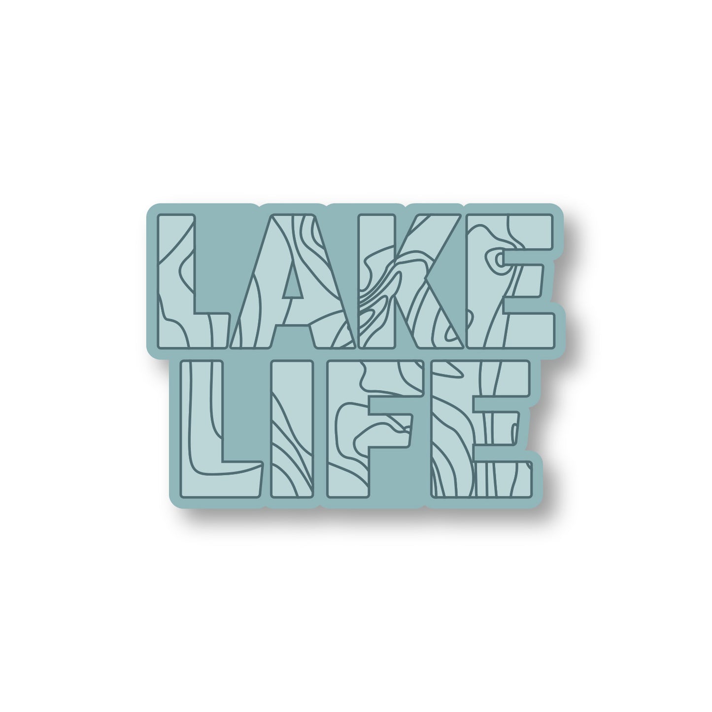 Lake Life Sticker