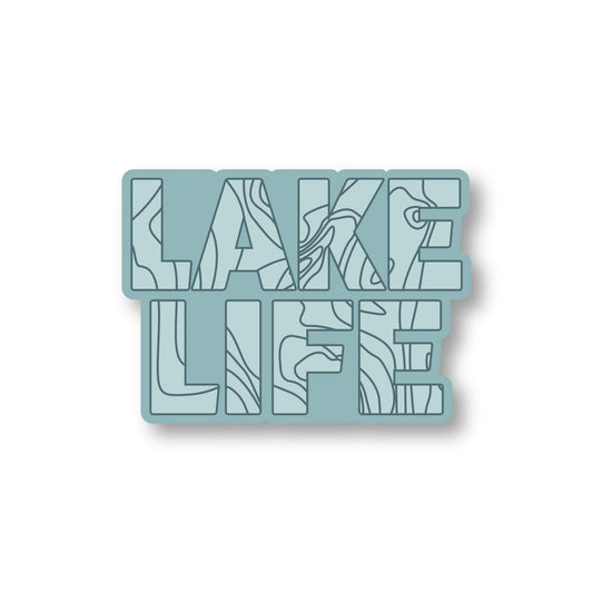 Lake Life Sticker