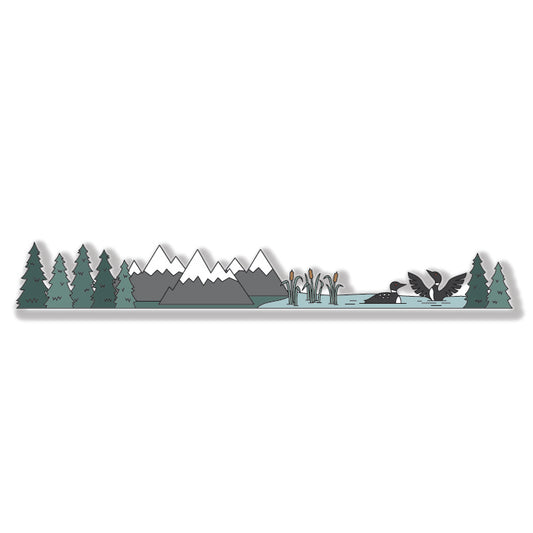 Loon Lake Sticker Wrap