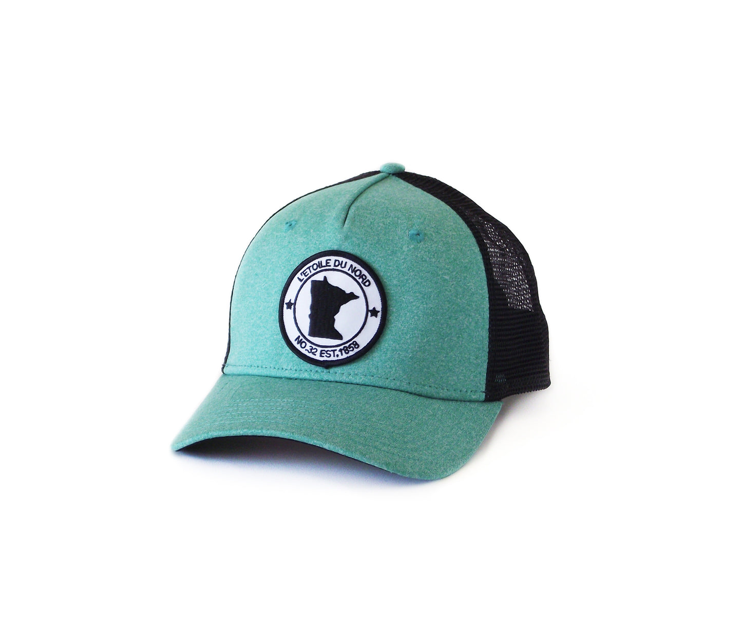 North Star State Snapback - Seafoam