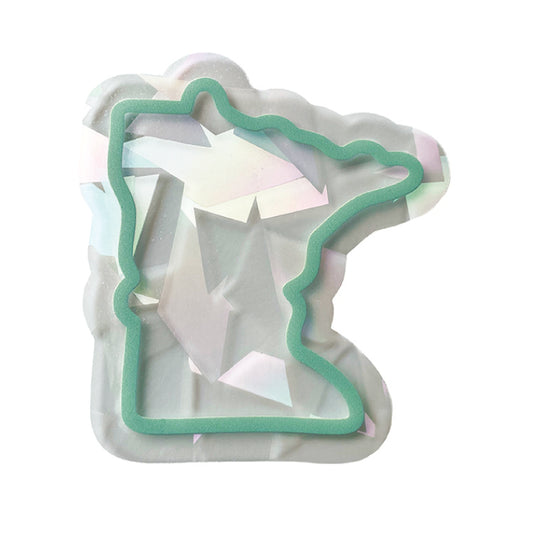 Minnesota Outline Sun Catcher Window Decal