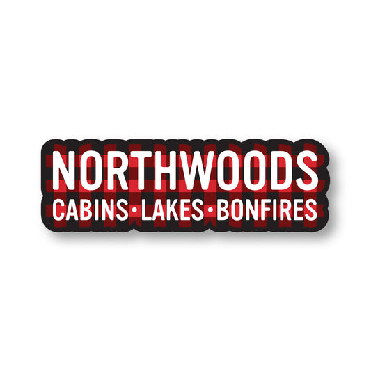 Northwoods Sticker