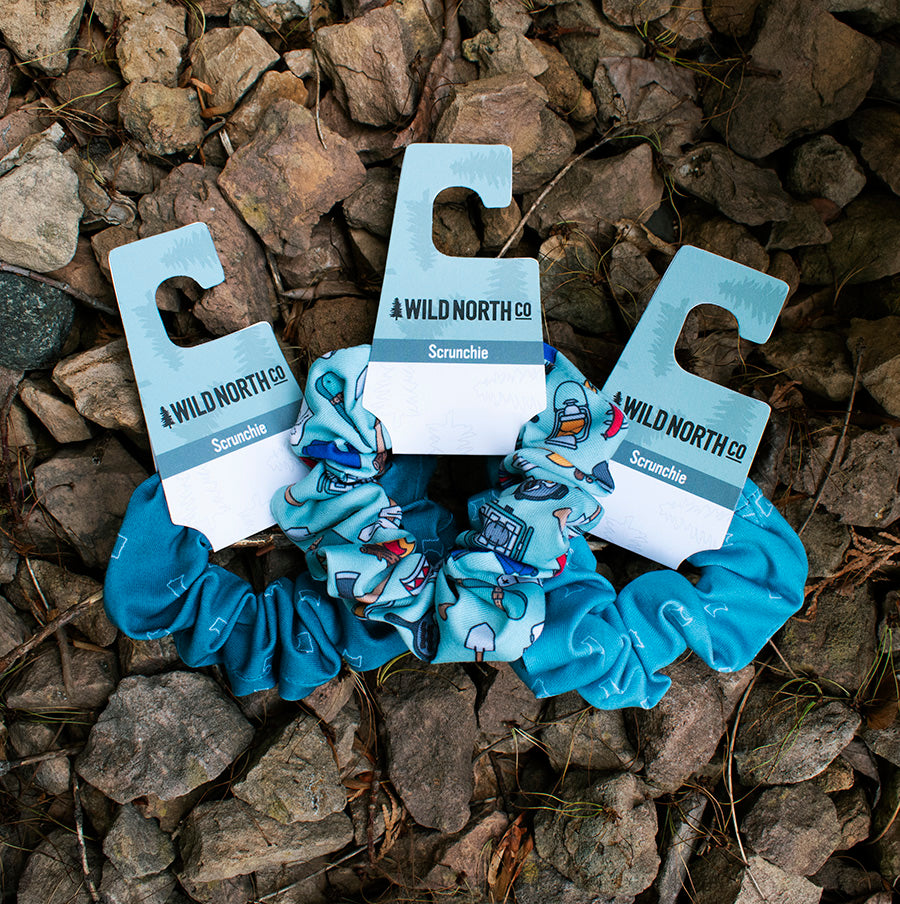 Camping Gear Scrunchie