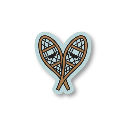 Snowshoes Sticker