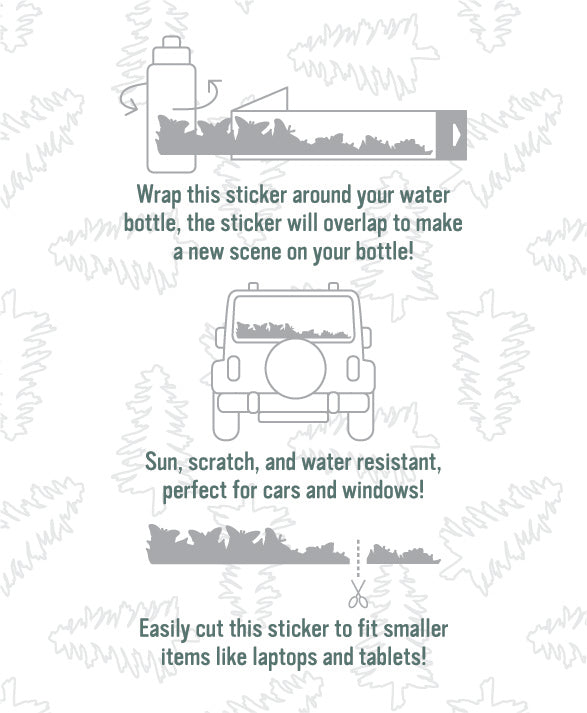 Loon Lake Sticker Wrap