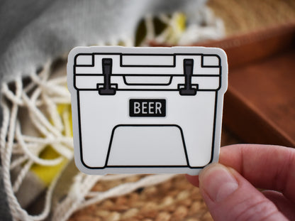Beer Cooler Sticker