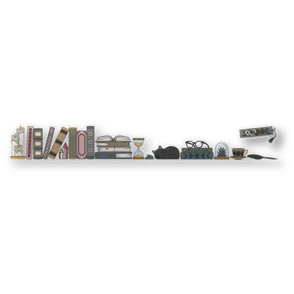 Bookshelf Sticker Wrap