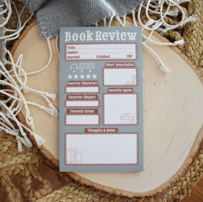 Book Review Notepad - Western