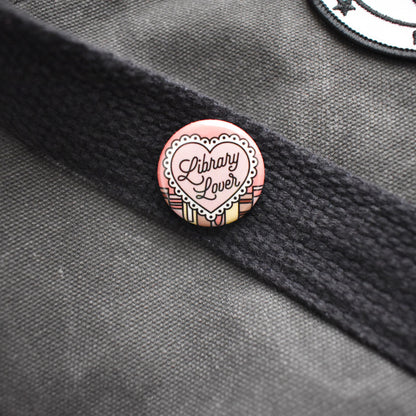 Bookish Buttons