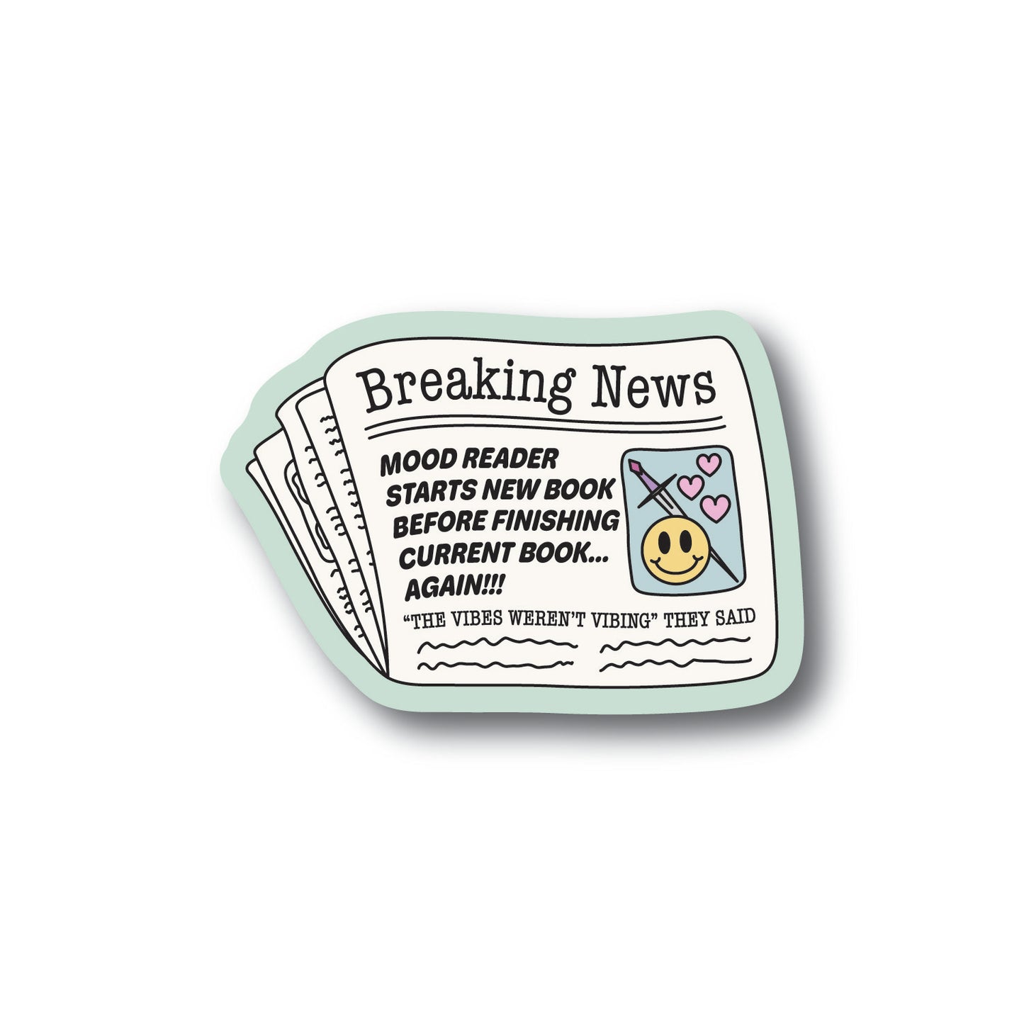 Breaking News Sticker