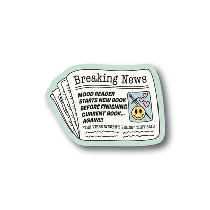 Breaking News Sticker