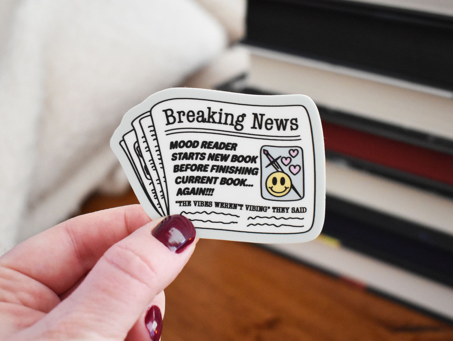 Breaking News Sticker